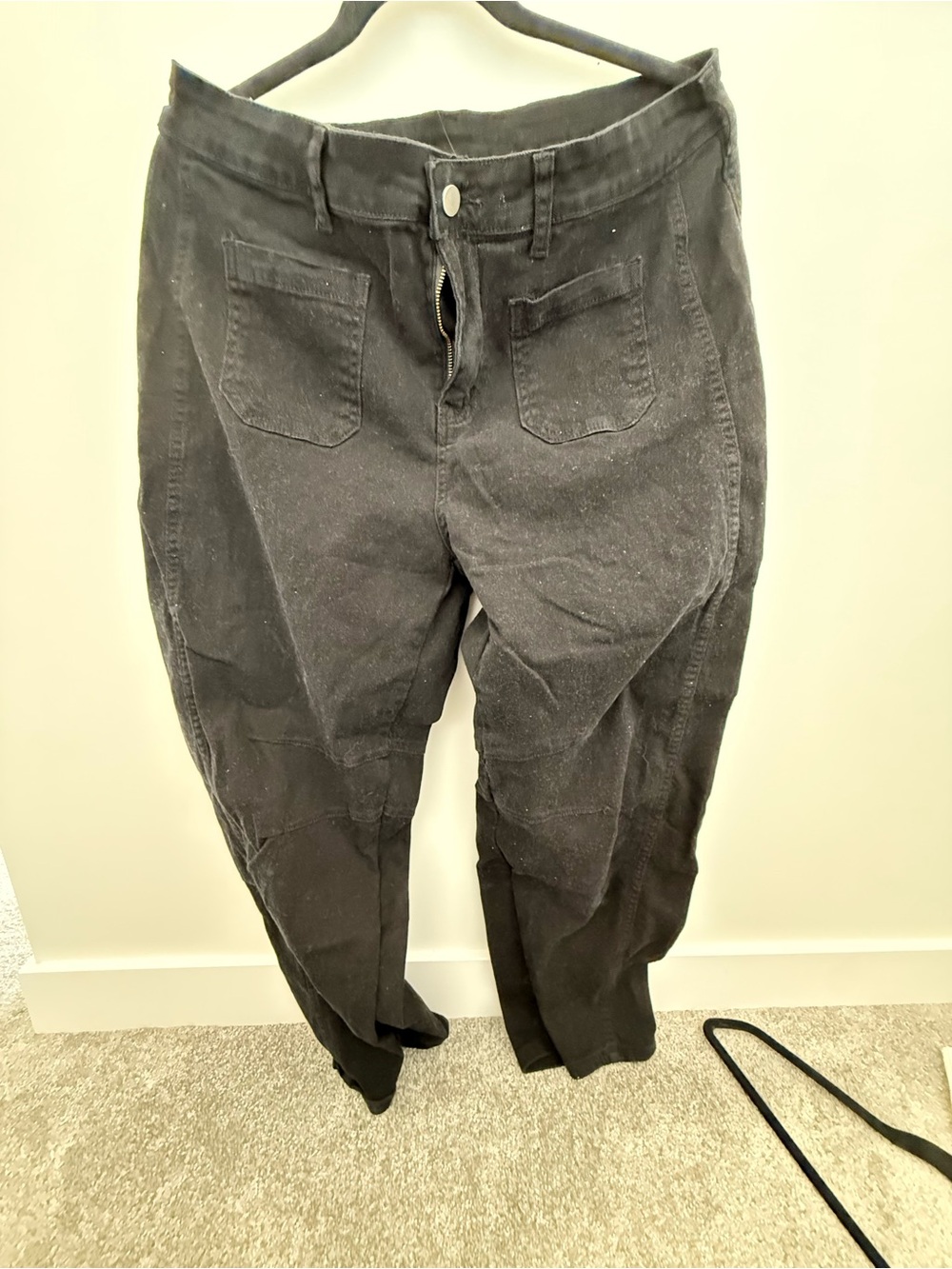 Classic High-Rise Black Women’s Jeans